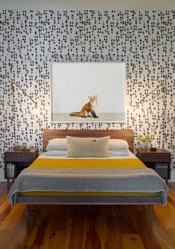 Dupla de luminárias de mesa moderna e minimalista para o quarto do casal